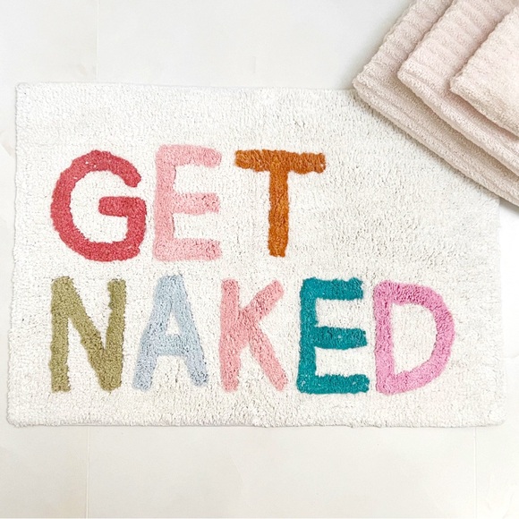 Get Naked Bath Mat 20”x30” NEW - Picture 2 of 4